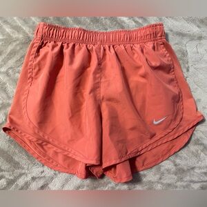 Nike Coral Red Athletic Shorts